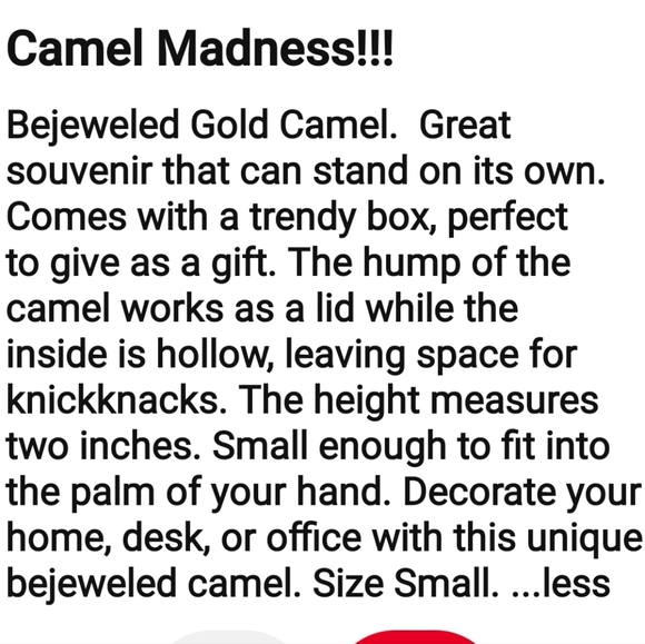 2 Vintage bejeweled Camel Jewelry Trinket Boxes. - Picture 12 of 15